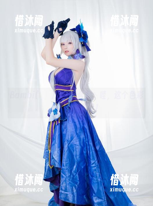 Bambi(밤비)的礼服合集，哇，这个色彩，好像在说话！