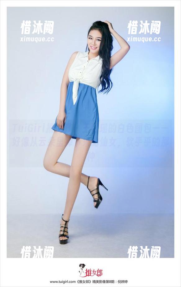 TuiGirl推女郎 - 王馨瑶的白色图包——好像从云朵里掉下来的仙女，软乎乎的那种