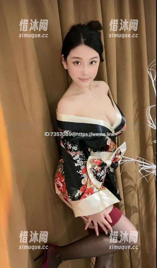 奶雯 微密圈 - 写真界的必看,奶雯的超短黑皮裙真让我ب心颤了